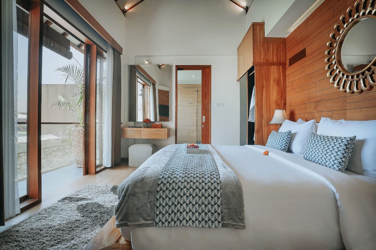 2 chambres, minibar, décoration personnalisée, ameublement personnalisé