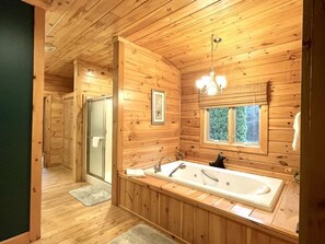 Cabana, 5 quartos | Banheiro | Secador de cabelo, toalhas de banho