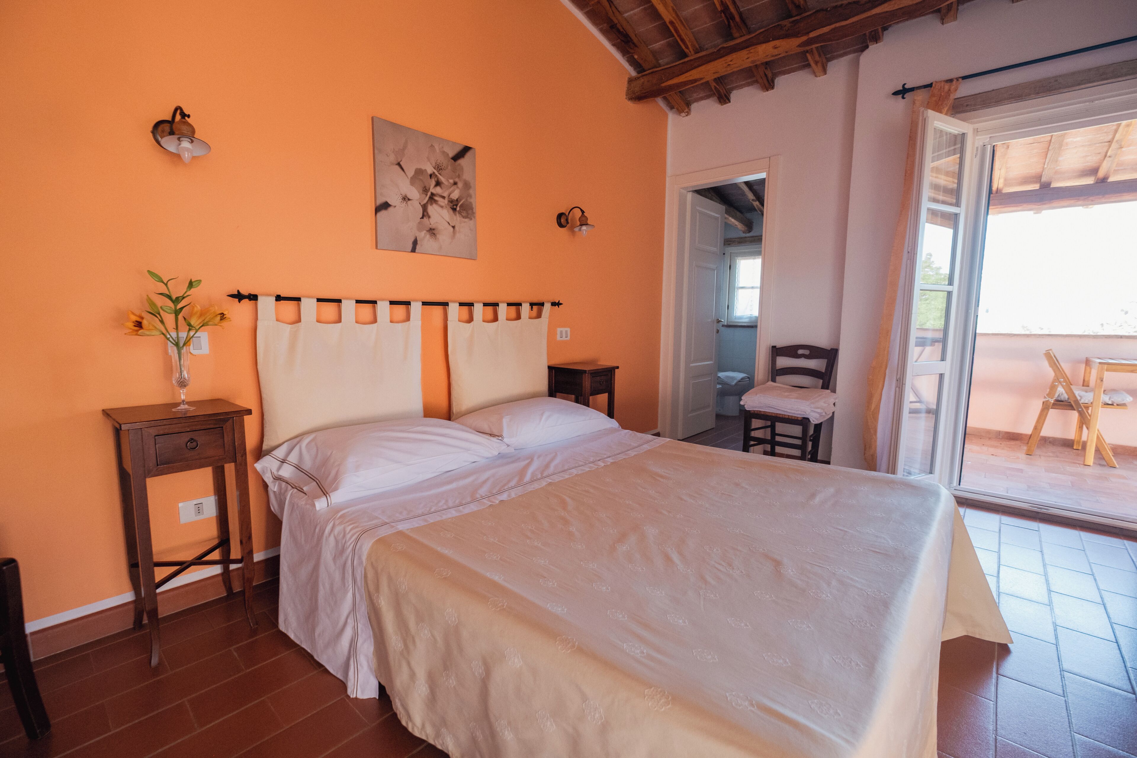 Comfort Double Room, 1 Bedroom, Terrace, Vineyard View | Desk, blackout drapes, cribs/infant beds, free WiFi