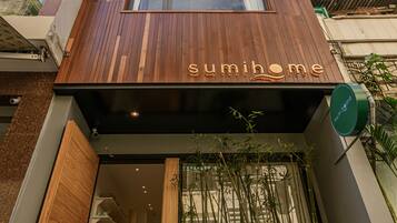 Fachada da propriedade