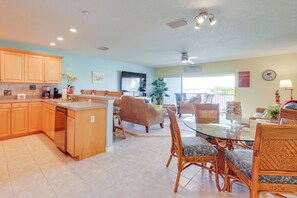 Interior - Large Balcony & Water Views: Indian Shores Condo! (Indian Shores)