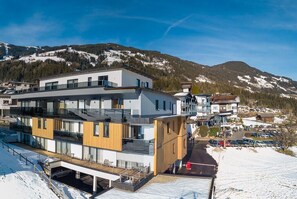 Façade de l’hébergement