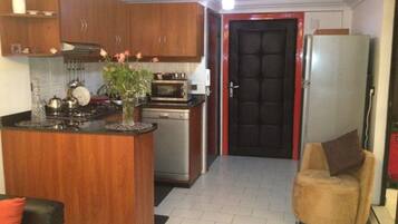 Refrigerador, microondas, horno y lavavajillas