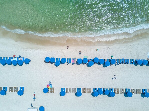 On the beach
