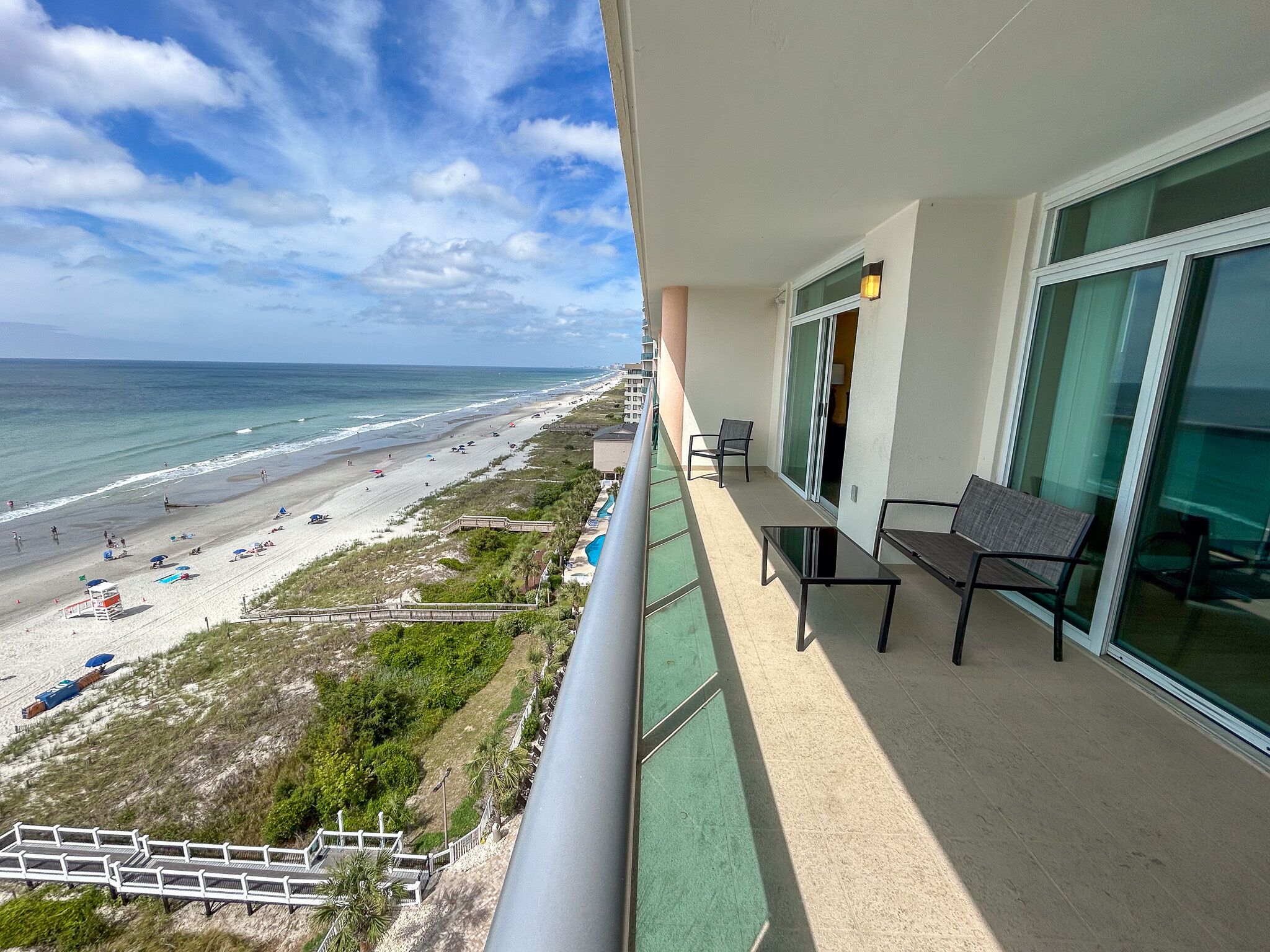 3 bedroom 3 bath oceanfront condo sleeps 8. Great amenities!