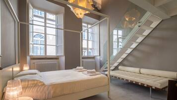 Deluxe-Apartment | 3 Schlafzimmer, hochwertige Bettwaren, Daunenbettdecken