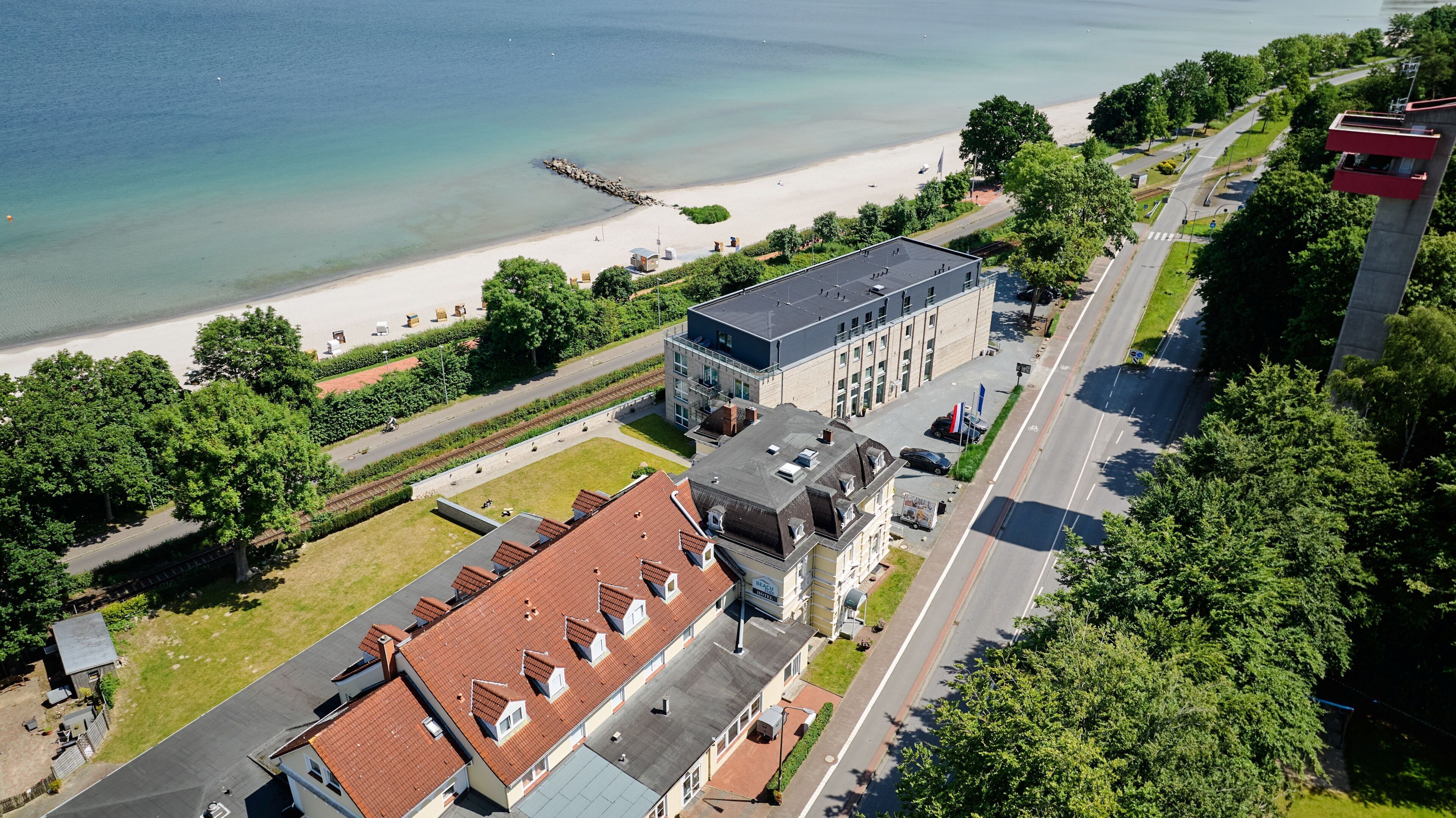 Fassade der Unterkunft