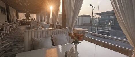 Landudsigt fra overnatningsstedet