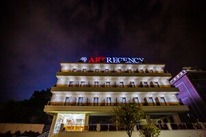 Front of property - evening/night