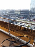 Quarto duplo standard, sacada | Vista da sacada