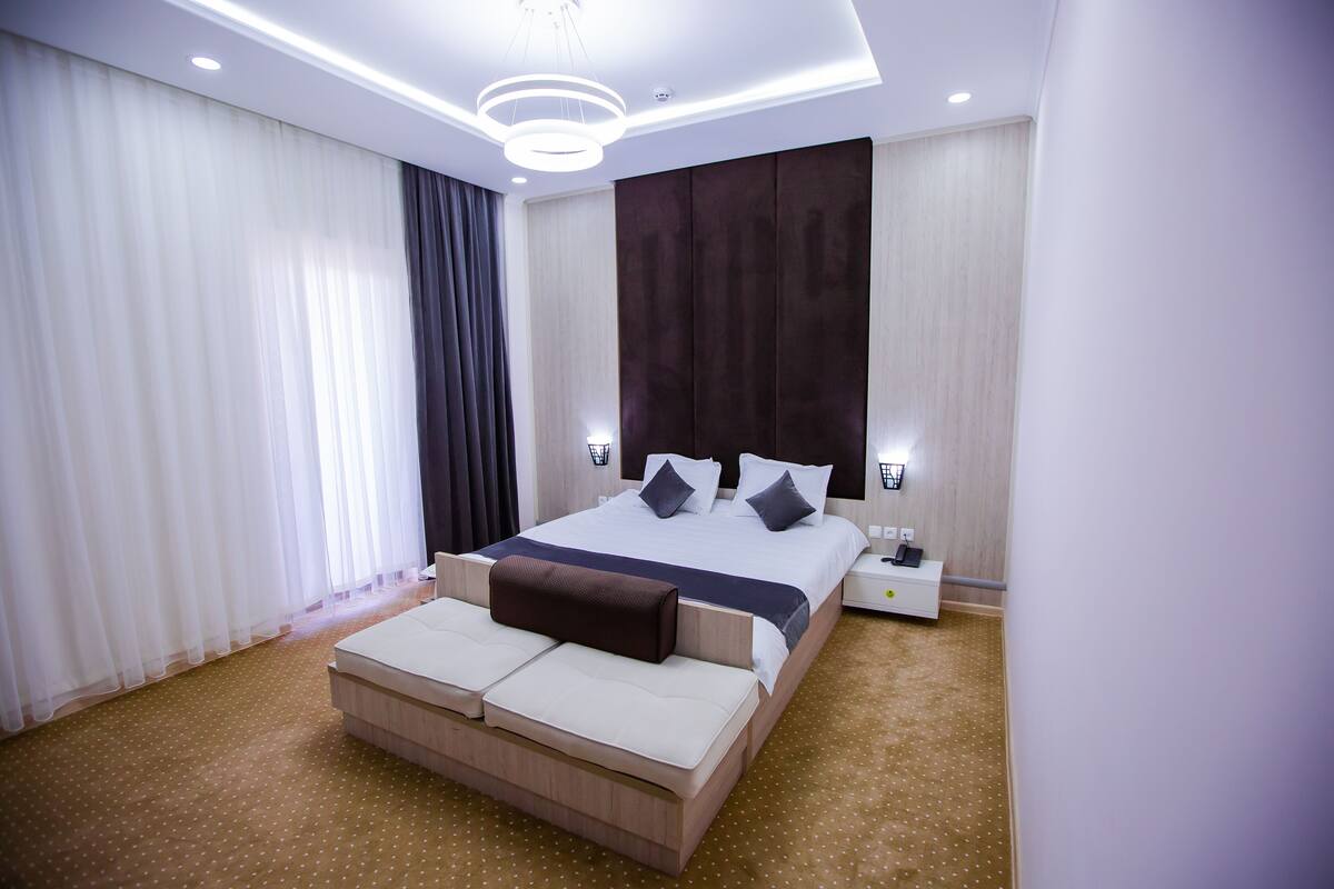 Standard Double Room | Premium bedding, desk, blackout drapes, WiFi (free)