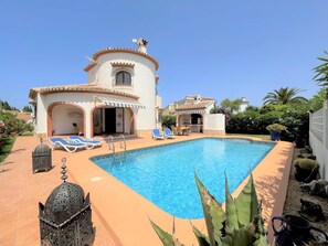 Pool - T-0819, Villa Sueños, beautiful villa with mediterranean garden (Alicante)