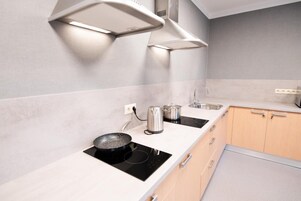 Shared fridge, microwave