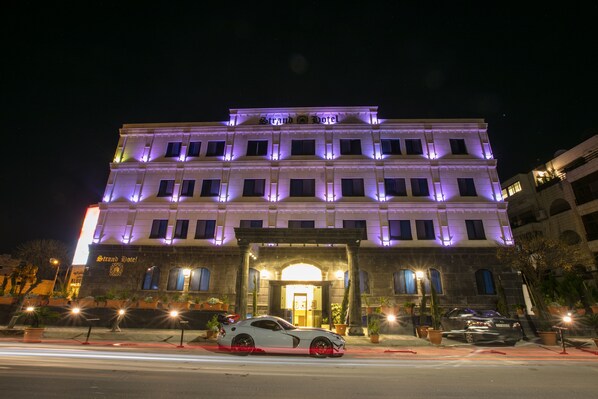 Front of property – evening/night