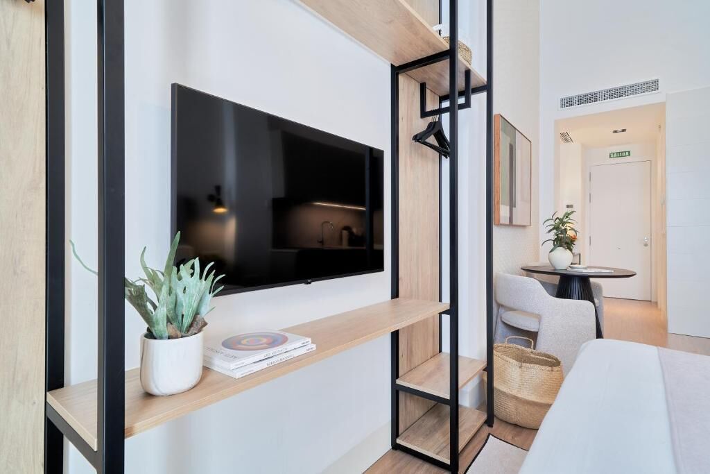 Standard Apartment | In-room safe, blackout curtains, soundproofing, iron/ironing board