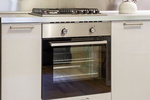 Een oven, een kookplaat