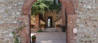 Dreizimmerwohnung 2 Borgo Fattoria Tenuta il Santo Monticiano Siena