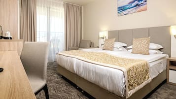 Minibar, in-room safe, desk, blackout drapes