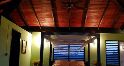 Private hilltop jungle villa