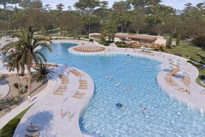 Outdoor pool, a heated pool - 4 * apartments / 2pax studio (Zaton)