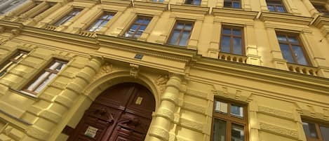 Façade de l’hébergement