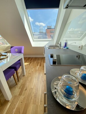 Exclusive Apartment, 1 Bedroom, Non Smoking, Kitchen | Private kitchen