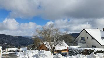 Familienapartment, Terrasse | Ausblick vom Zimmer