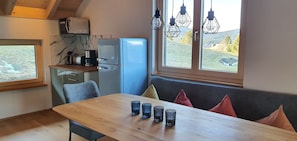 Family Apartment, Terrace | Living area | 55-inch Smart TV with satellite channels, TV - Adlernest (Feldberg)