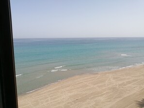 On the beach