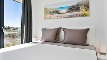 3 chambres, draps en coton égyptien, literie de qualité supérieure