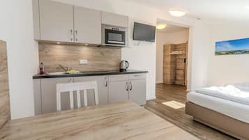 Appartamento | Cucina privata | Piano cottura, pentole/stoviglie/utensili