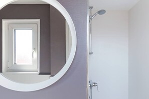 Shower, hair dryer, towels, toilet paper - gite hopla 53m2  centre historique      2br (Colmar)
