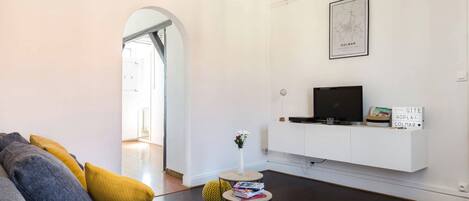 Televisie en een dvd-speler