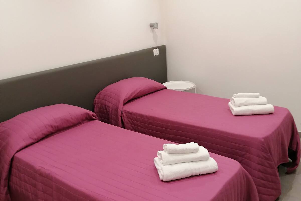 Chambre Deluxe avec lits jumeaux | Chambres insonorisées, fer et planche à repasser