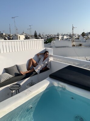 Idromassaggio all'aperto