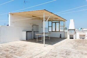 Terrace/patio - Fantastic sea view - Casa Aleardi (Torre San Giovanni)