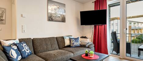 TV, DVD player, stereo