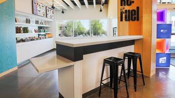 Daily cooked-to-order breakfast for a fee