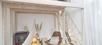 Farm house on sustainable farm with animals