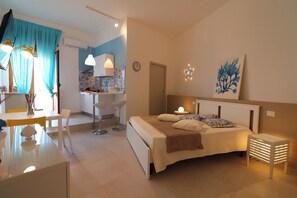 1 Schlafzimmer, Bügeleisen/Bügelbrett, kostenloses WLAN, Bettwäsche