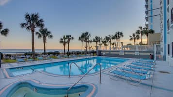 Seasonal outdoor pool