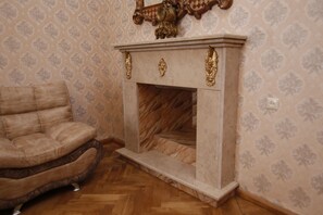 Deluxe Apartment | Living area - Leon Rooms (Tbilisi)