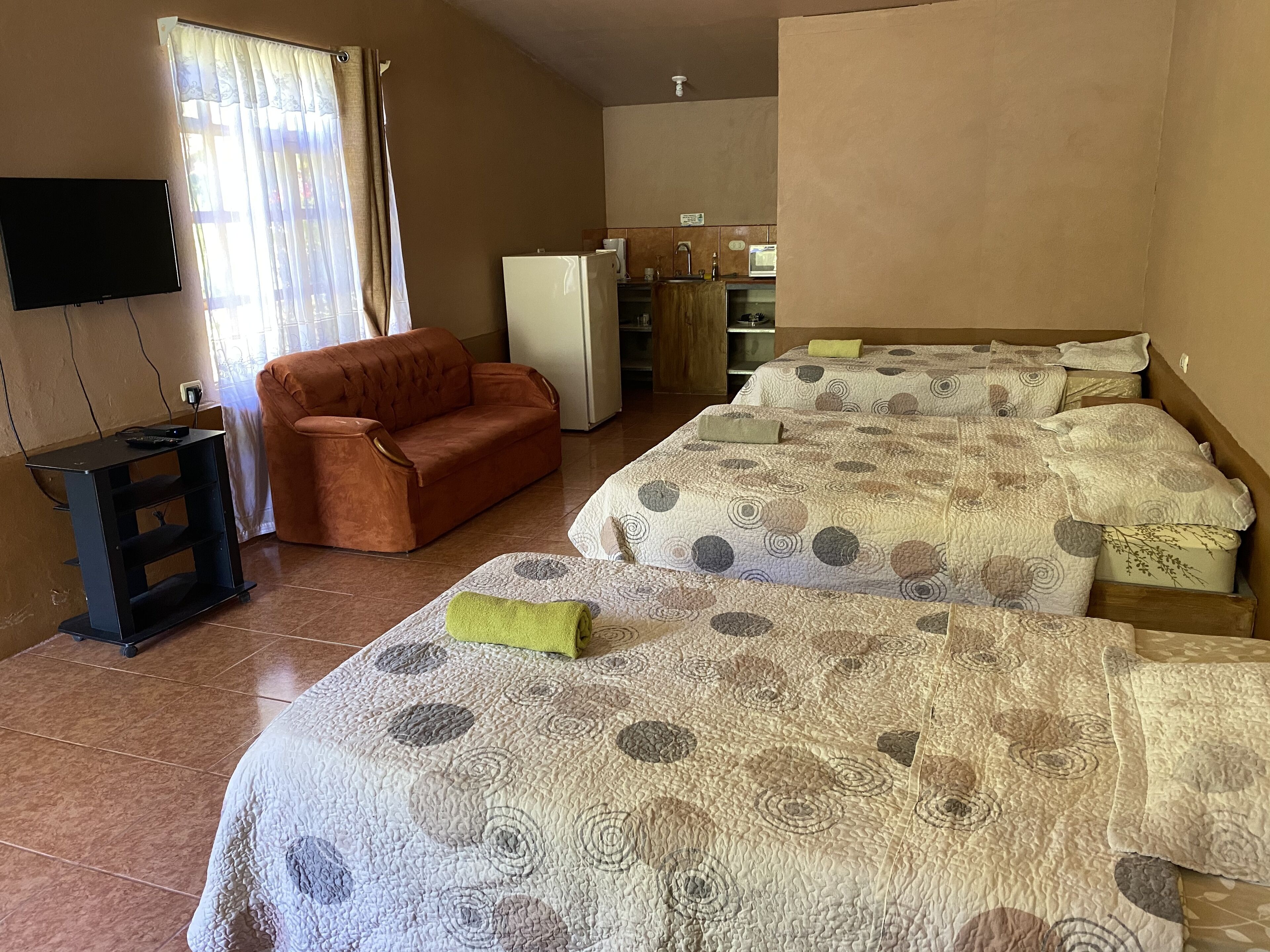 1 bedroom, blackout curtains, free wifi, bed sheets