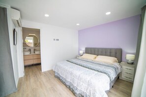 4 slaapkamers, een strijkplank/strijkijzer, wifi, beddengoed