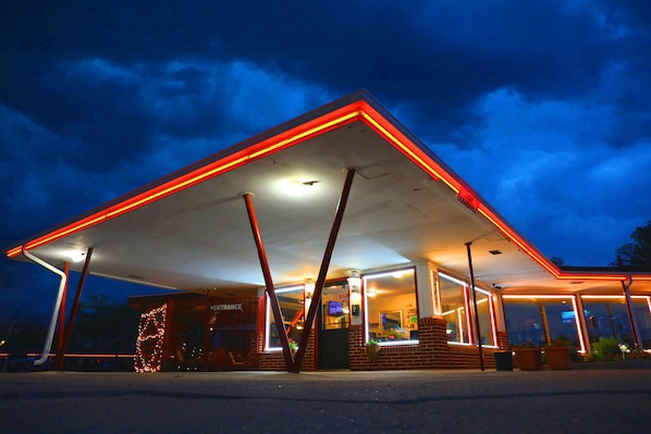 Fassade der Unterkunft