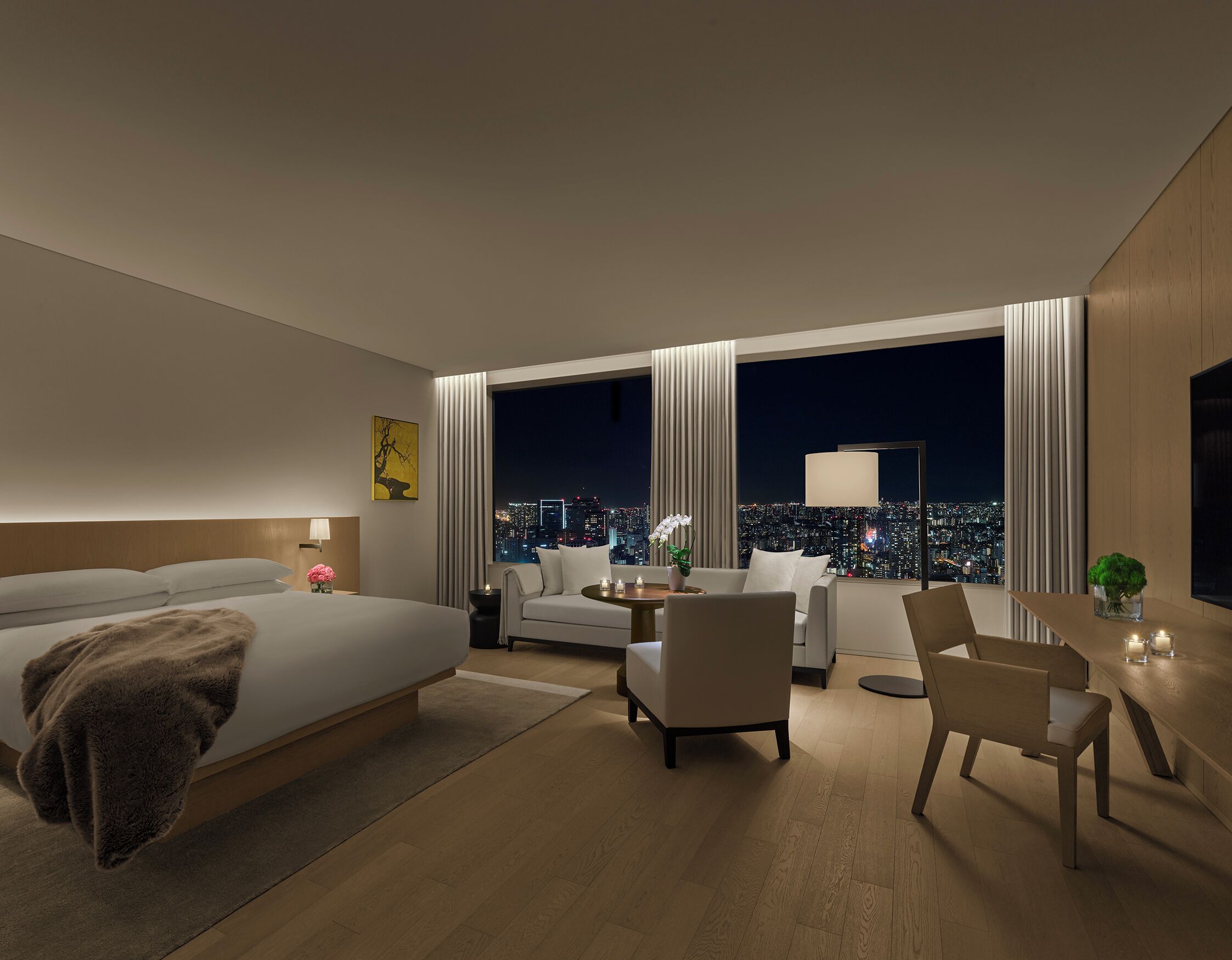 Premier Room, 1 King Bed, City View | View from room