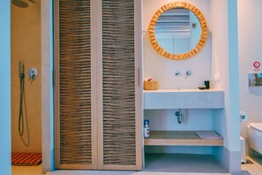 Queen-Size Double Bed Luxury Suite with Private Pool | Bathroom - Aegean Hospitality Mykonos (Mykonos)