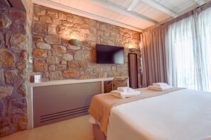 Een minibar, een kluis op de kamer, verduisterende gordijnen