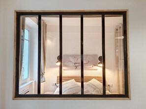 1 chambre, fer et planche à repasser, Wi-Fi gratuit, draps fournis