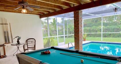 Ibis Miami Springs Home With Pool and Pool Table